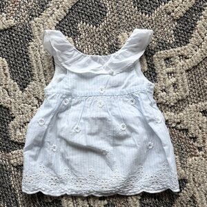 Janie and Jack White Eyelet Dress